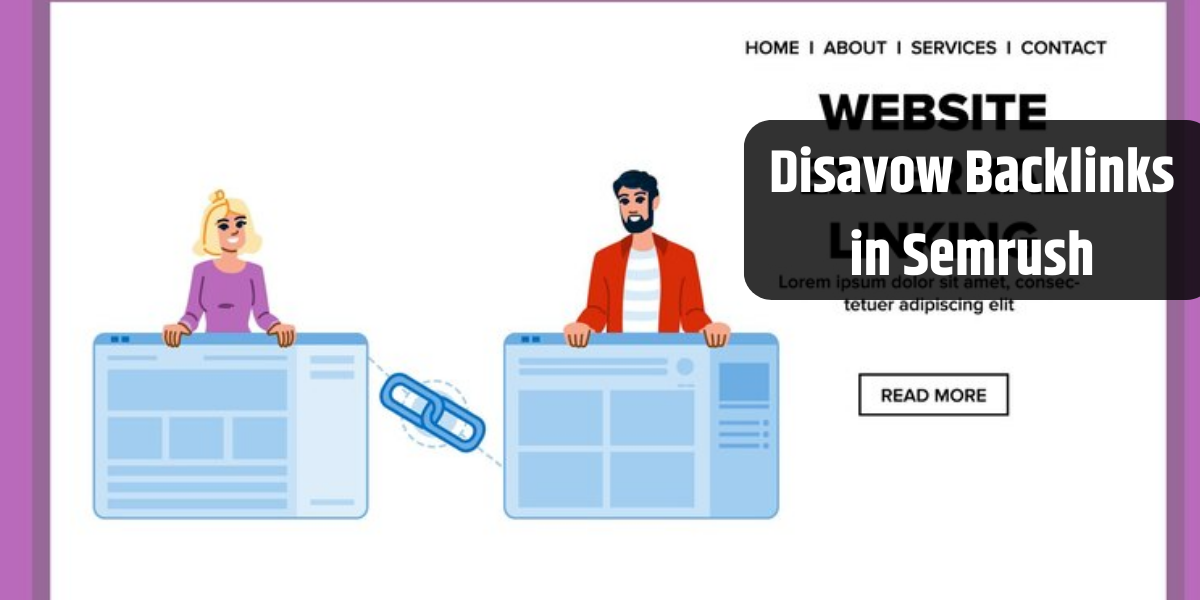 Disavow Backlinks in Semrush