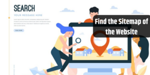 Find the Sitemap of the Website