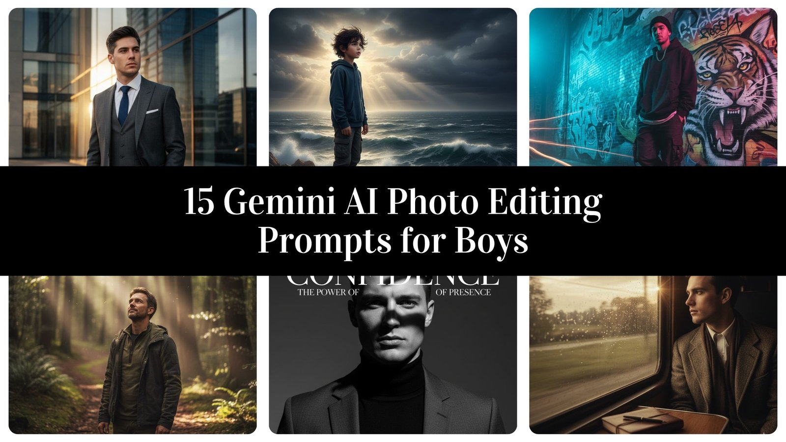 Gemini AI Photo Editing Prompts for Boys