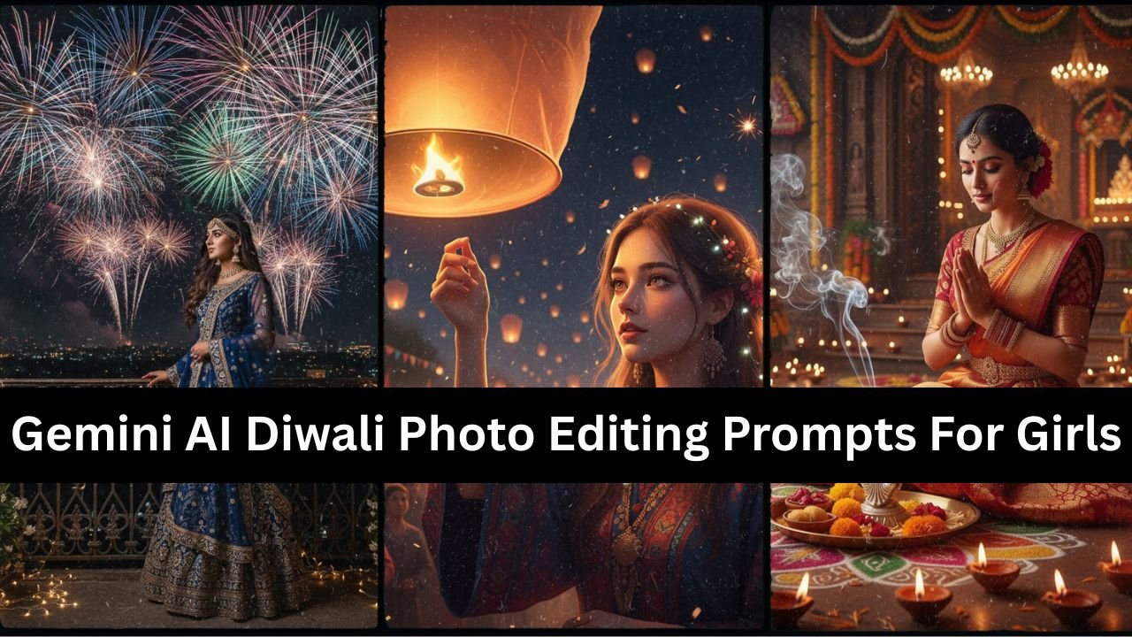 Gemini AI Diwali Photo Editing Prompts For Girls