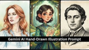 Gemini AI Hand-Drawn Illustration Prompt