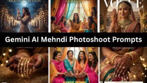 Gemini AI Mehndi Photoshoot Prompts