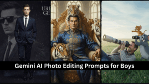 Gemini AI Photo Editing Prompts for Boys