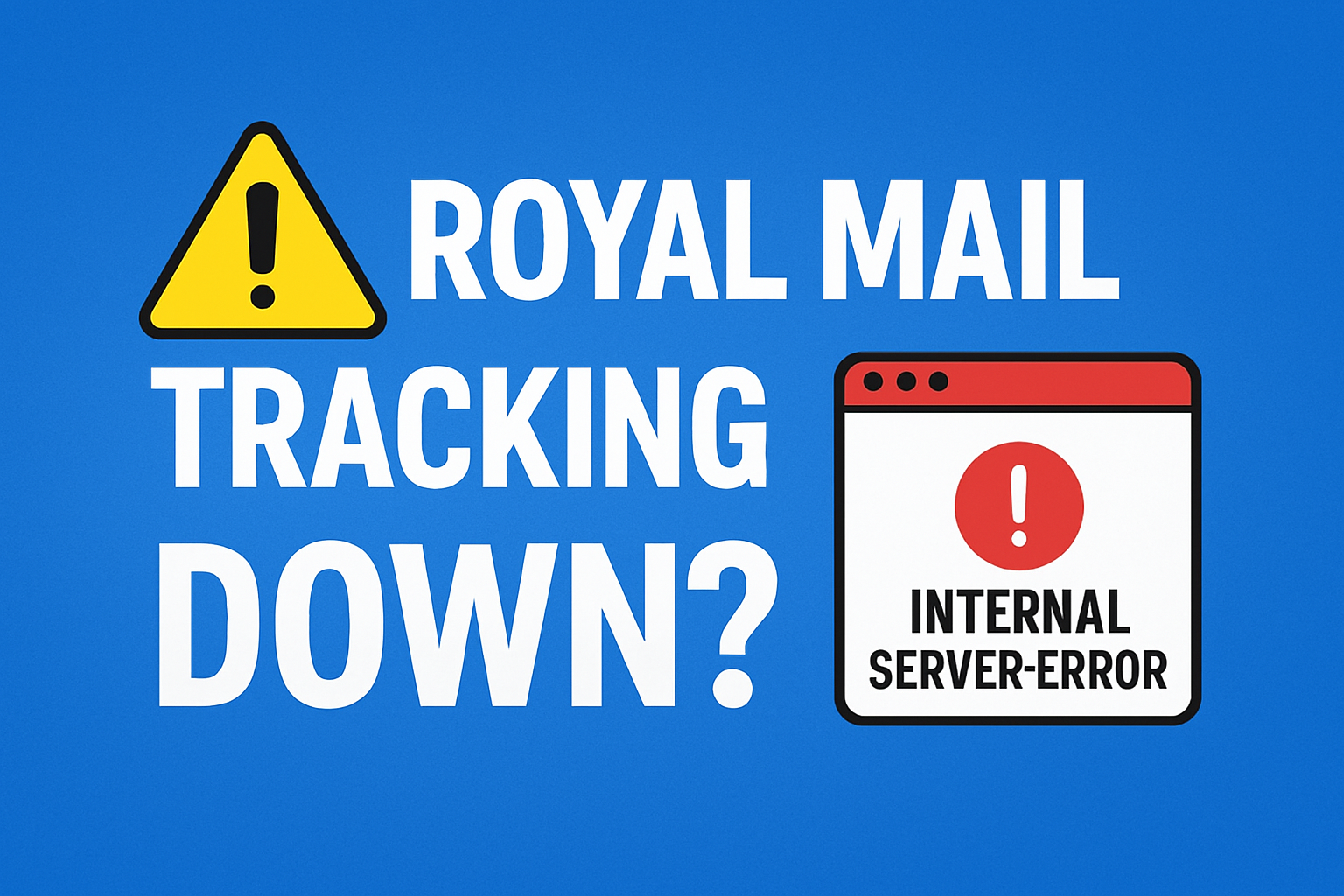Royal Mail Tracking Down 2025