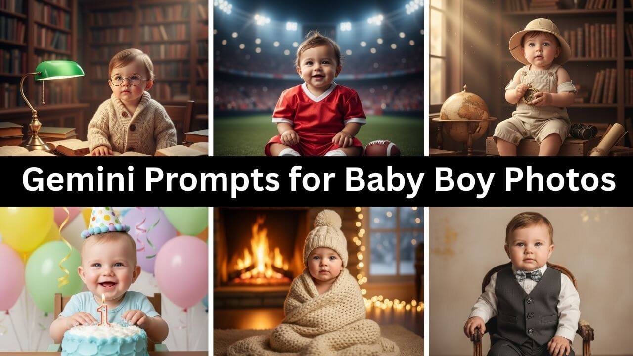 Gemini Prompts for Baby Boy Photos