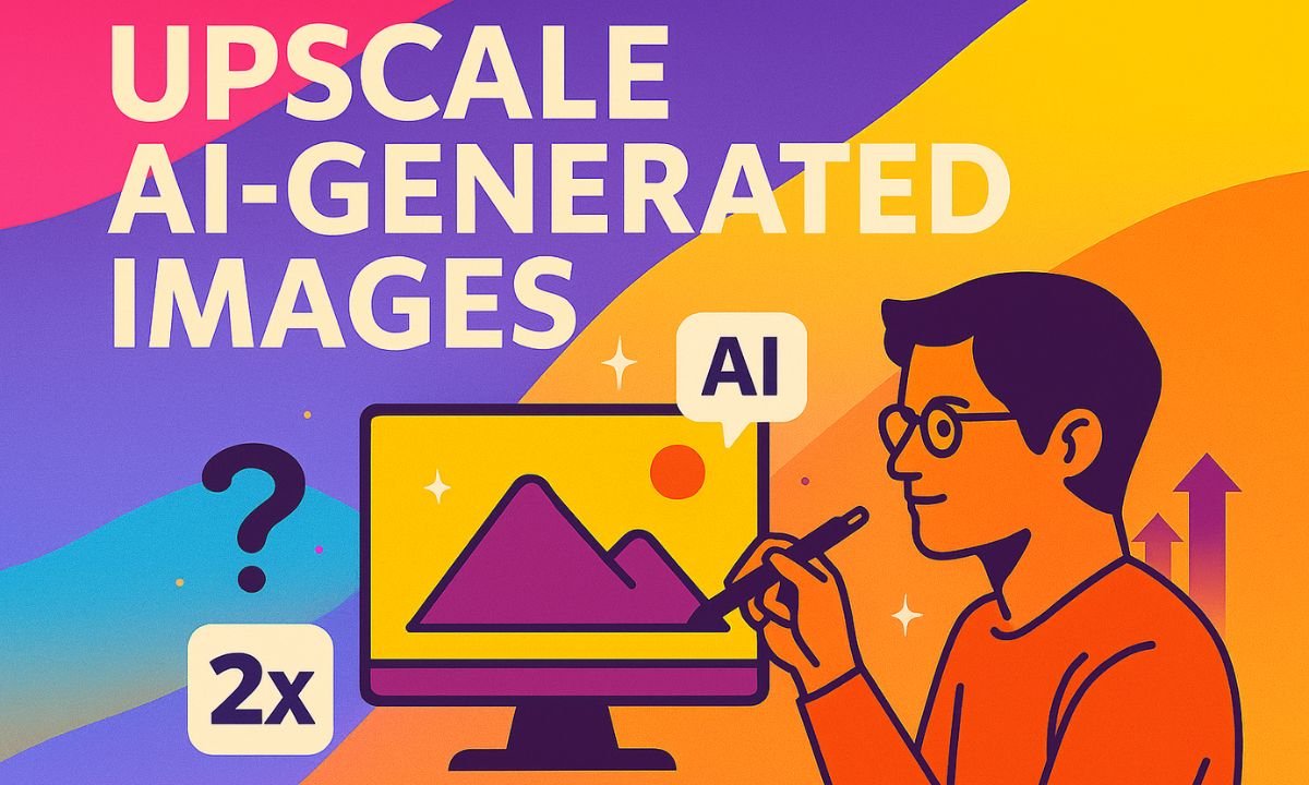 Upscale AI-Generated Images