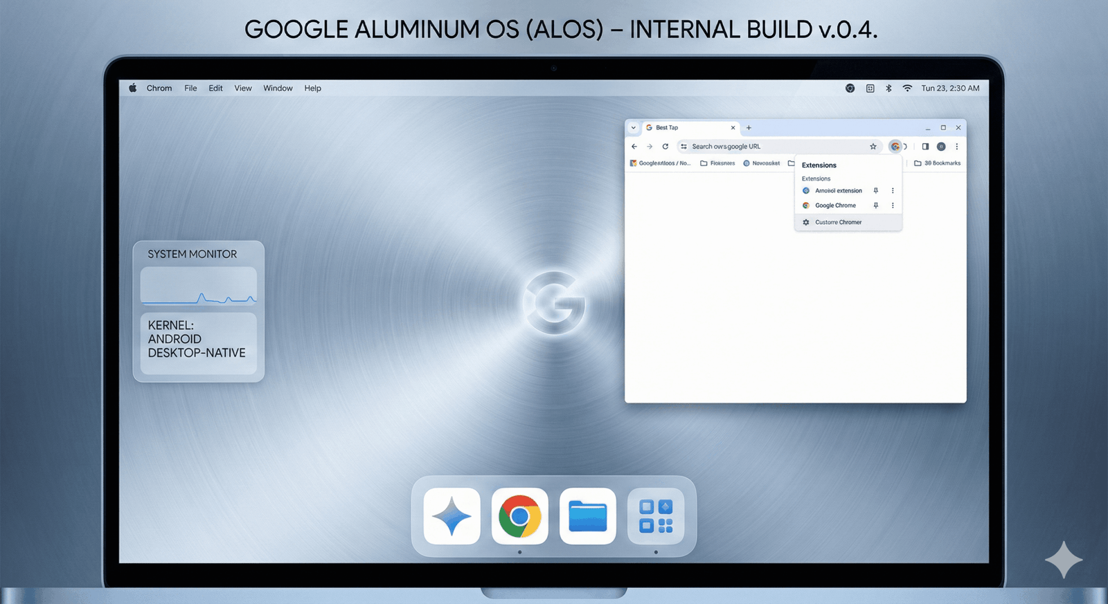 Google Aluminum OS leak